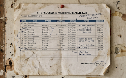 Construction estimating in Excel: when it works, when it breaks